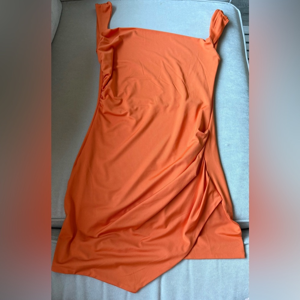 Elegant Orange Dress